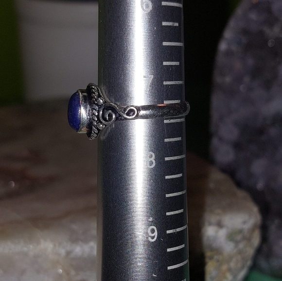 Lapis Lazuli Dainty Ring - Picture 5 of 6